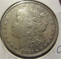 1921-D morgan silver dollar