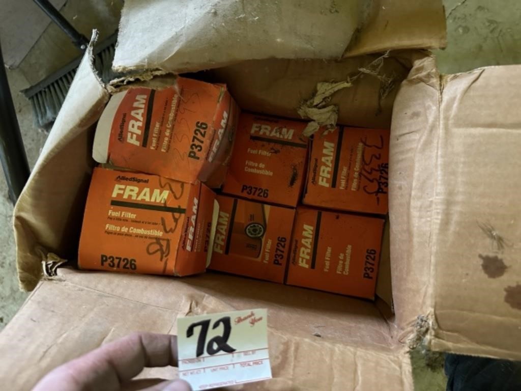 FRAM #P3726 NOS Fuel Filters - Qty - 8+/-