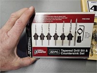 Tapered Drill & Counter Sink Set