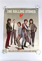 1980 ROLLING STONES MUSIC STORE PROMO POSTER