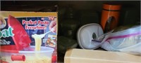 Cupboard contents- pasta boat, pots &pans,