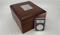 1-Oz. Silver Louisiana Purchase & Collection Case