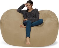 Chill Sack Bean Bag Chair: Huge 6' Memory Foam Bag
