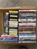 Lot: DVD’s, 8 tracks