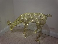Gold lighted deer 2'