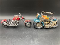 Resin Motorcycle Decor Figures