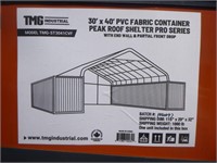 TMG 30x40 Peak Container Shelter