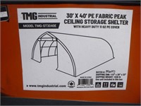 TMG 30x40 Peak Ceiling Storage Shelter