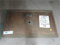 Brass Post Office Box Front