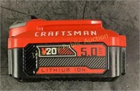 Craftsman V20 5AH Li-Ion Battery