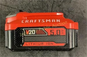 Craftsman V20 5AH Li-Ion Battery