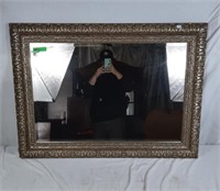 2 large wall mountable framed mirrors