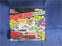 race champions hauler and micro machine .