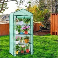 Ohuhu Small Plant Greenhouses, 4 Tier Rack Stands