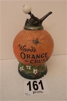 Vintage 1900's Ceramic Ward's Orange Crush Soda