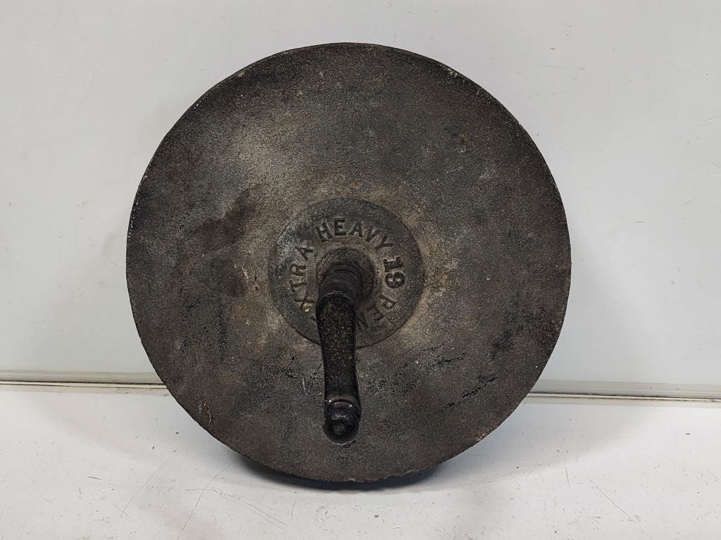 Early Hand Crank Grindstone