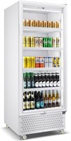 Tylza Commercial Refrigerator with Glass Door Disp
