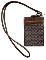 Authentic Coach Luggage Tag