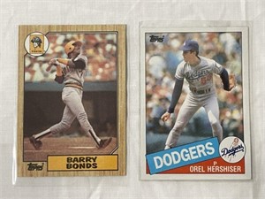 2 Topps, MLB Baseball Sports Trading Cards