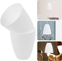 Gadpiparty 2pcs Plastic Lampshade Frosted Light