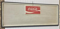 Coca- Cola Sign Board Plastic 48 x 19
