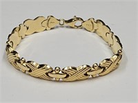 18 K Gold Bracelet 11.9 Grams
