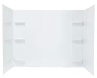42 in. x 72 in.  5-Piece Easy Up Tub Surround