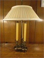Brass Electric Double Lamp