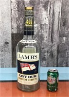 Lamb's Navy Rum Texas Mickey bottle