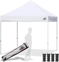 Eurmax 10x10ft Patio Pop Up Canopy Tent