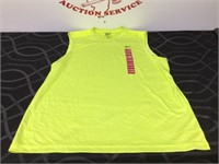 Reebok Men’s XL Sleeveless Shirt Safety Yellow