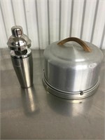 Cake dome and bar mixer