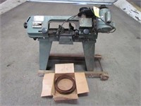 Fairbanks Ward Metal Bandsaw w/Box of Blades