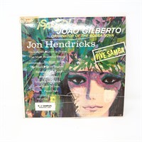 Jon Hendricks Salud Joao Gilberto MONO PROMO LP