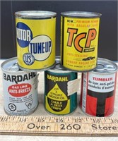 5 FULL Small Product Cans. NO SHIPPING.