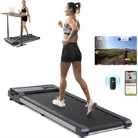 WELLFIT Walking Pad Treadmill with Incline