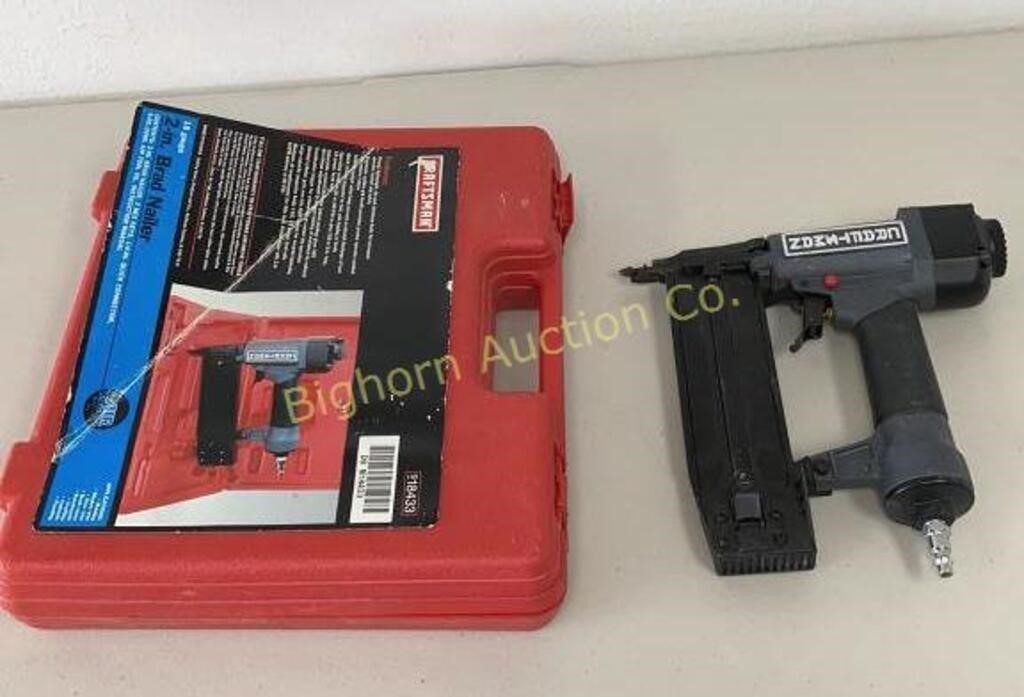 Craftsman 2" 18 Gauge Brad Air Nailer