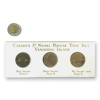 Vanishing Island. Premiers dollars en nickel