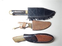 (3) Hunting Knives Pakistan India & Custom Made