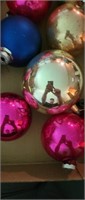 Shiny bright Christmas balls/ornaments