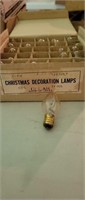 Clear Christmas decoration lamps