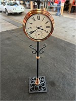 6.7ft Tall Weathervane Clock Stand