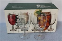 8pc Napa Country Goblets - in box