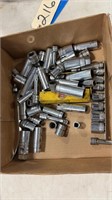 GROUP OF SNAP-ON SOCKETS