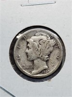 Silver 1927 Mercury Dime
