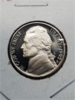 1992-S Proof Jefferson Nickel