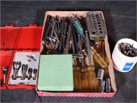 Coutersink and Deburring Set, Allen Wrenches