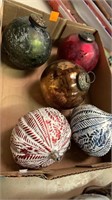 Lot of 5 Vintage Ornaments