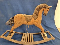 Wooden Rocking Horse