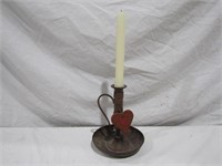 Metal Candle Stick Holder 15" T